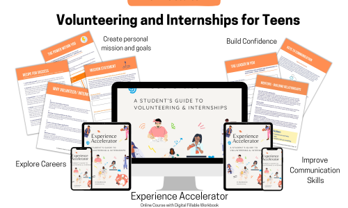 Experience Accelerator – Guide for teen volunteering and internships